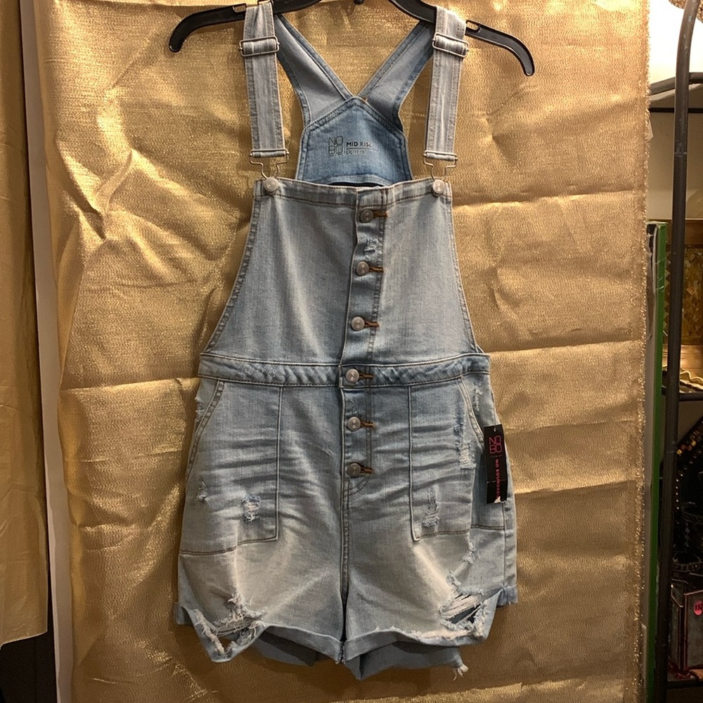 Overall shorts